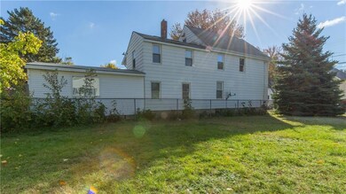 Back view of property
