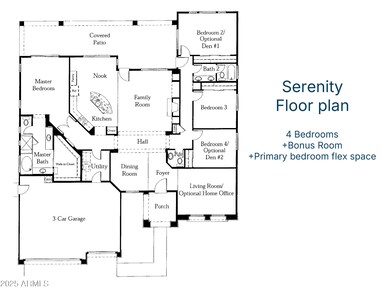 Serenity Floor Plan