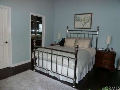 Tranquil Master Bedroom with new hardwood floors, 