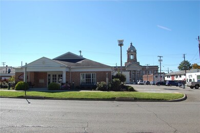 Front View of the Courthouse and Library