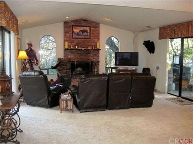 Family room open to kitchen, with breakfast nook i