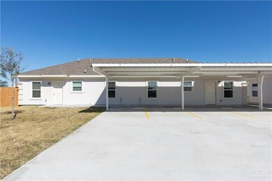 View of front of property with a front yard