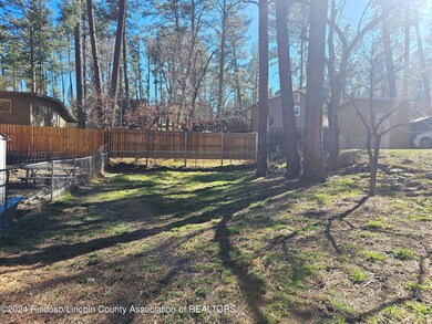 L shaped backyard