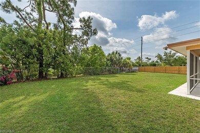 Back yard almost 1/3rd acre backing onto canal