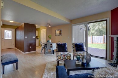 Open dining room  . . .