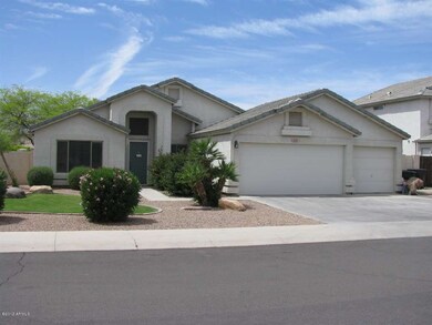 front of property