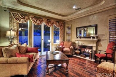 Warm fireplace in Living Room