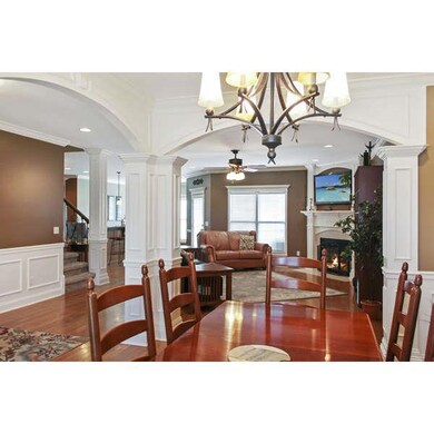 This home has a beautiful formal dining room