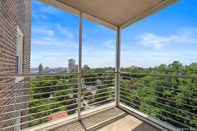 Balcony featuring a city view