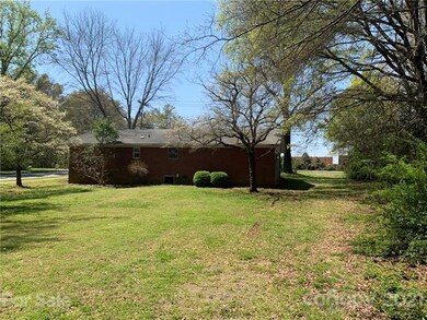 Rear of home on lot
