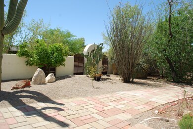 Gated Front Court Yard