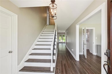 View from the front door/entryway