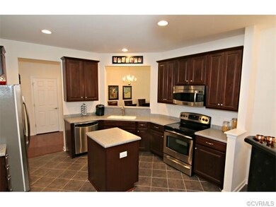 Kitchen-  dark stained 42
