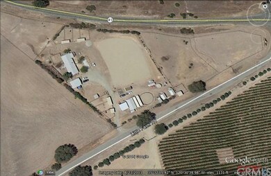 Aerial view before arena and lots of additions.