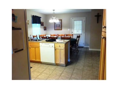 Kitchen. Kitchen and Dining from Living Room