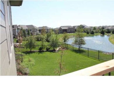 View from the back deck of the lake