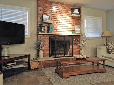 Fireplace with gas starter