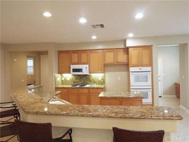 Stunning granite kitchen.