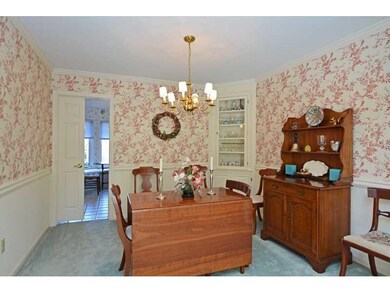 Dining Room. The formal dining room offers a built