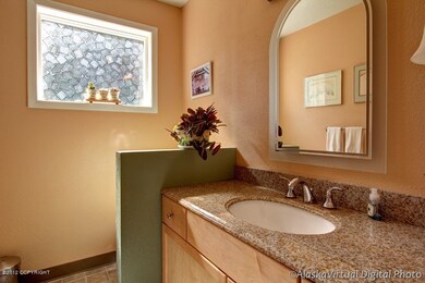 Half bathroom on main floor