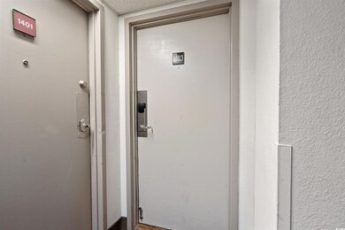 Doorway to property
