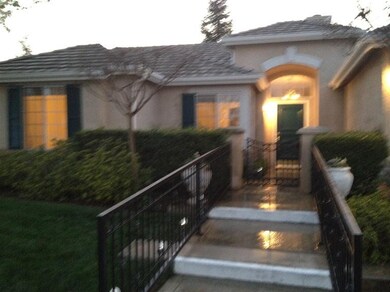 Gated entrance court yard.