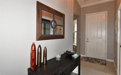 Foyer looking towards entry door