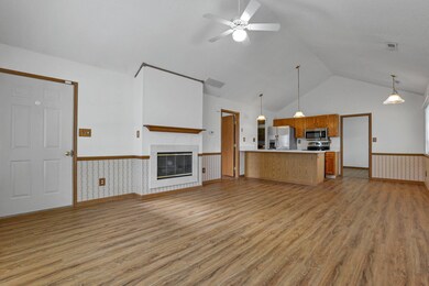 Gas Log Fireplace