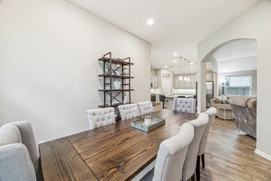 Another view of the breakfast room that overlooks
