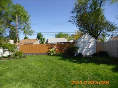 Yard/Garden Back yard and shed
