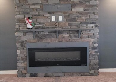 Gas fireplace