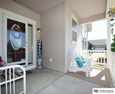 Adorable front porch