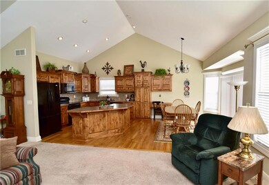 This home boasts a modern open floor plan!