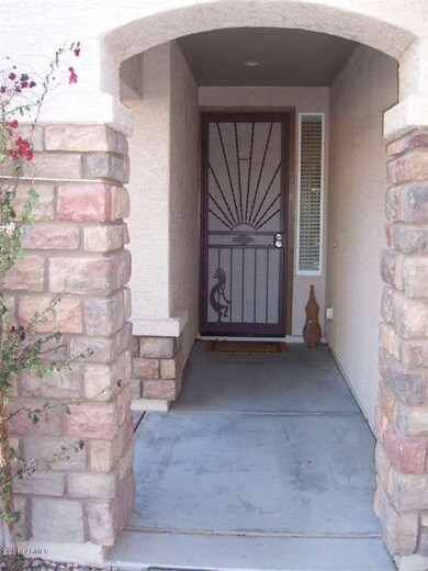 Front Entry with Security Screen Door