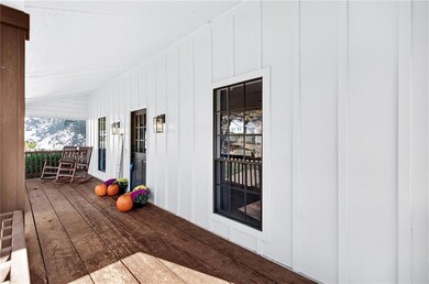 View of wooden porch