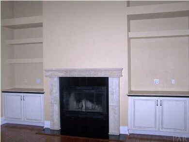 Great room fireplace and built ins