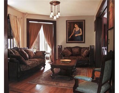Exterior Front. Front Parlor. To the right of this