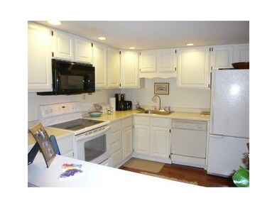 Kitchen. Bright kitchen with extra down lighting. 