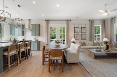 Photos are of a model home.