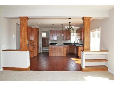 Kitchen and dining area