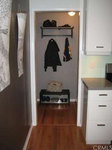 View from kitchen to front entrance