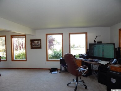 New carpet, Fresh paint & wall of windows
