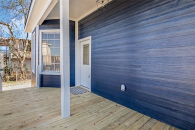 Relax on large front porch.