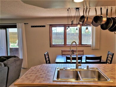 Kitchen to windows