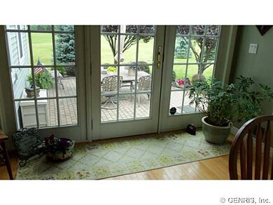 Morning room. Morning room overlooks patio & view 