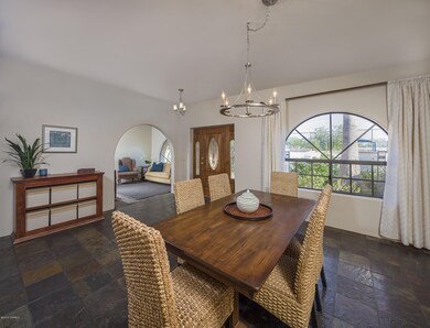 Formal dining area