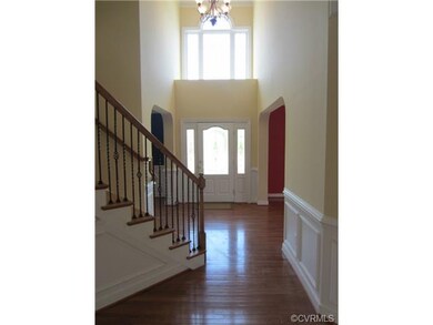 2-Story Foyer is Sun-Filled with Palladian Topped 