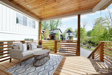 Inviting Covered Front Porch