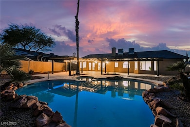 View of pool featuring a patio area and a pool wit
