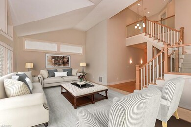 great room staged photo